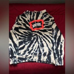 Ice cream stone hoodie bleached sand